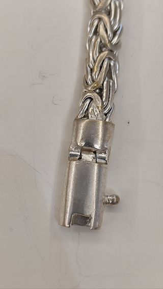 PULSERA PLATA BALINESA 925 NUEVA