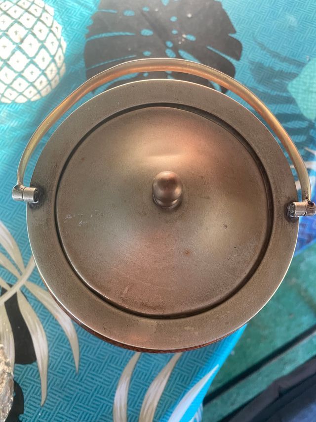 Galletero inglés antiguo de roble