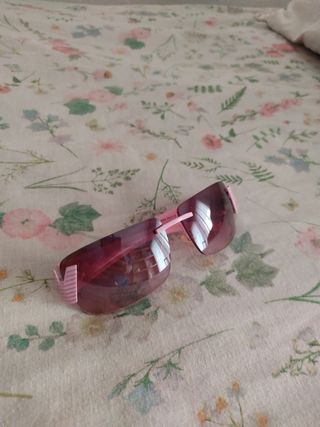 Gafas sol rosa 