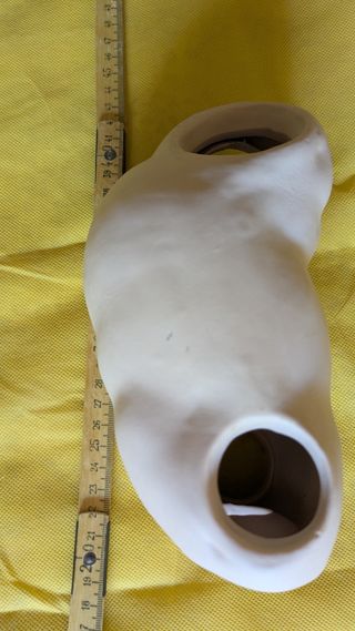 Parti bambola antica: testa e corpo