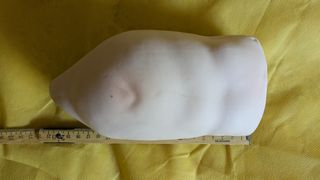 Parti bambola antica: testa e corpo