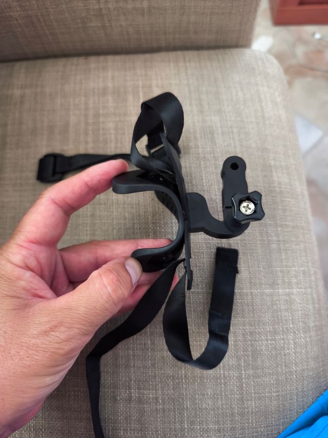 Soporte cámara casco