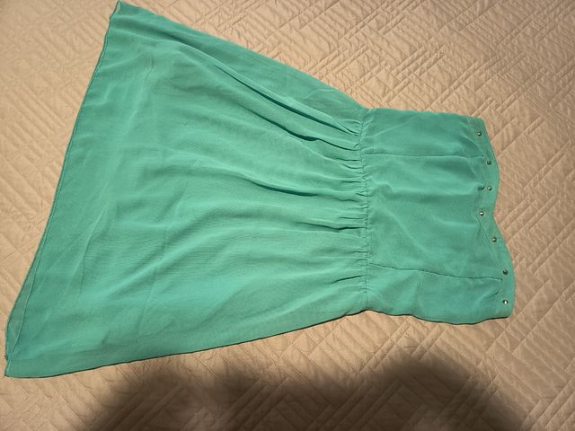 Vestito verde acqua taglia 44. Made in Italy