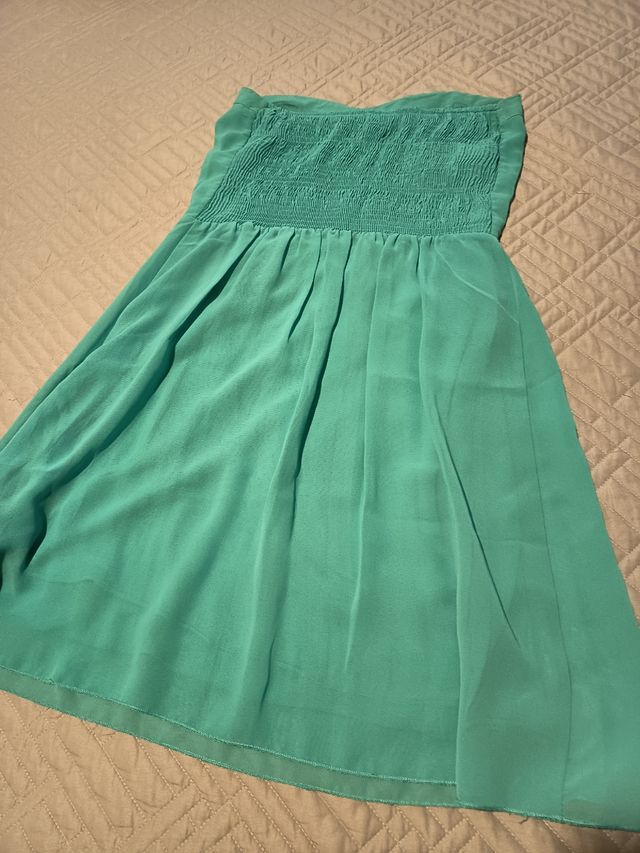 Vestito verde acqua taglia 44. Made in Italy