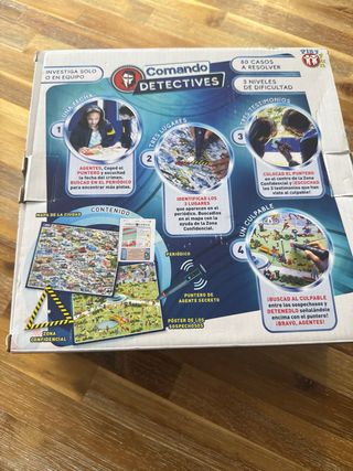 Comando Detectives: Juego de mesa