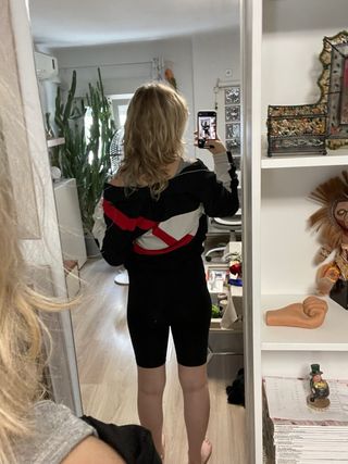 Chaqueta Puma negra y roja