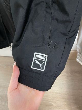 Chaqueta Puma negra y roja