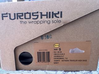 Zapatillas Vibram Furoshiki Gris