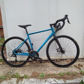 Bicicleta Triban RC500 azul