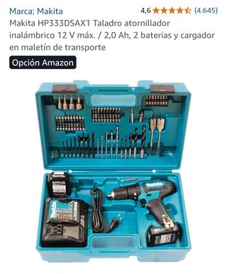 Taladro percutor Makita HP333DSAX1