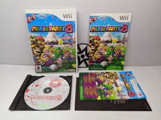 Pack Nintendo Wii Mario Party 8 + Wii Play PAL ESP
