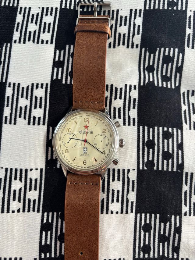 Reloj cronógrafo vintage