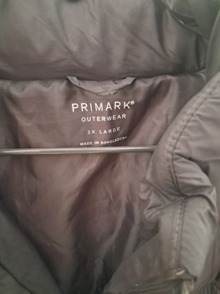 Chaqueta Pluma Primark Hombre - 3XL