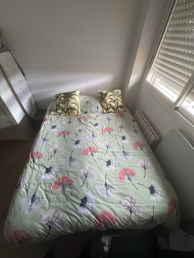 Colchón + somier cama matrimonio