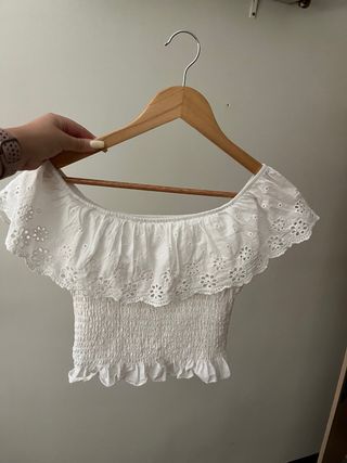 Blusa blanca - Top blanco