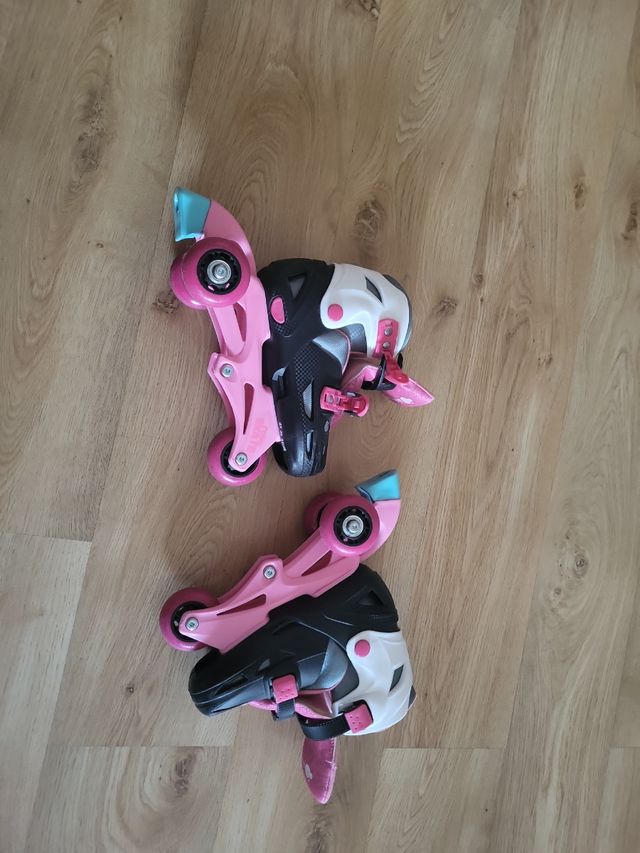 Patines en línea niña rosa
