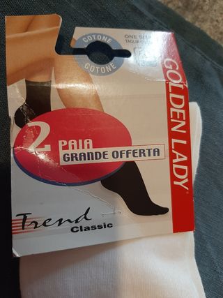 Calzini Donna Golden Lady - 2 paia