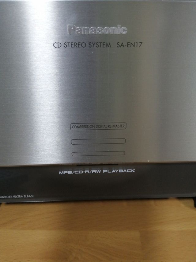 Panasonic SA-PMX7 - Equipo Música