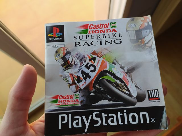 Castrol Honda Superbike Racing TODO PS1 PAL Esp
