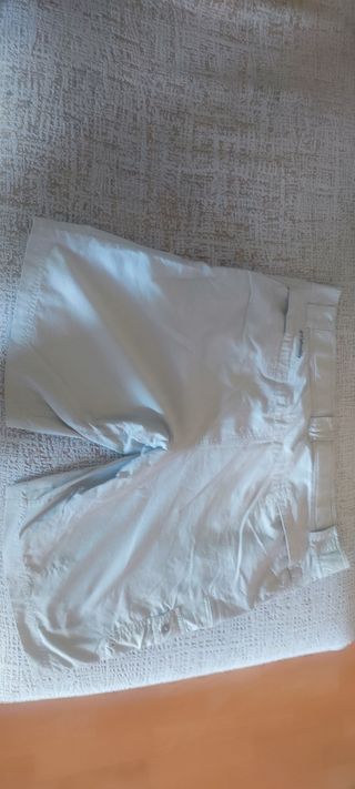 Pantalón corto Columbia beige mujer