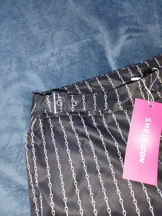 Pantalones campana mujer negros