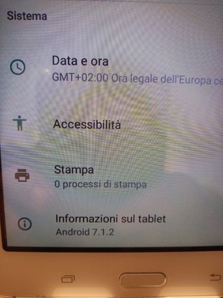 Tablet Samsung TAB 3 lite 7 pollici