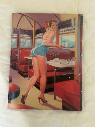 Cuadro Pin-up Diner
