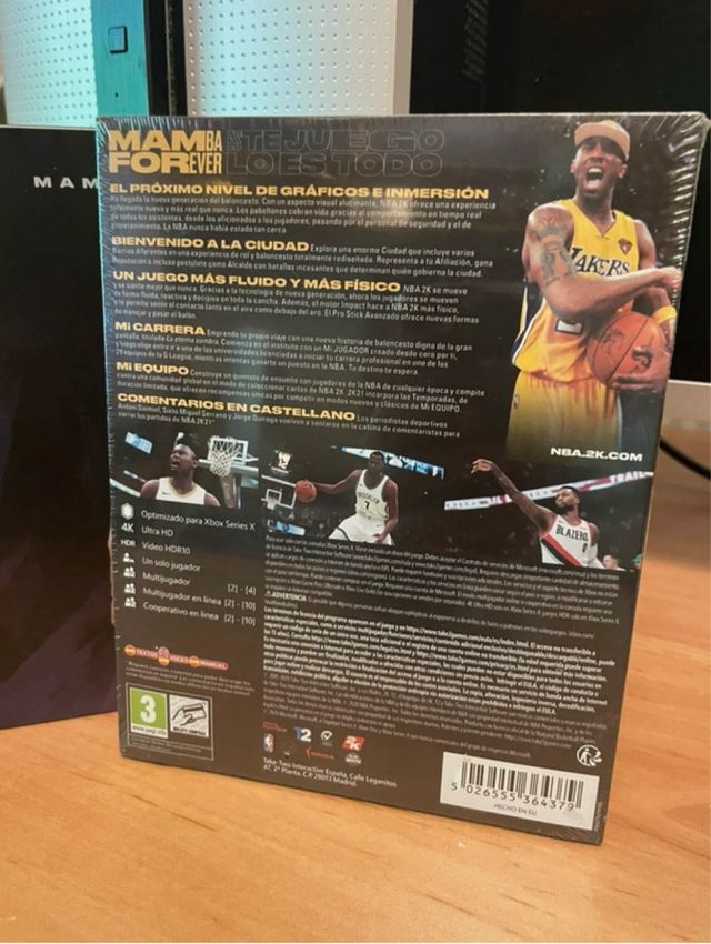 NBA 2K21 Mamba Forever Edition - SteelBook + Juego