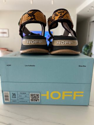 Sandalias HOFF Palawan - Naranja y Negro