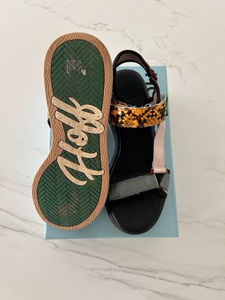 Sandalias HOFF Palawan - Naranja y Negro