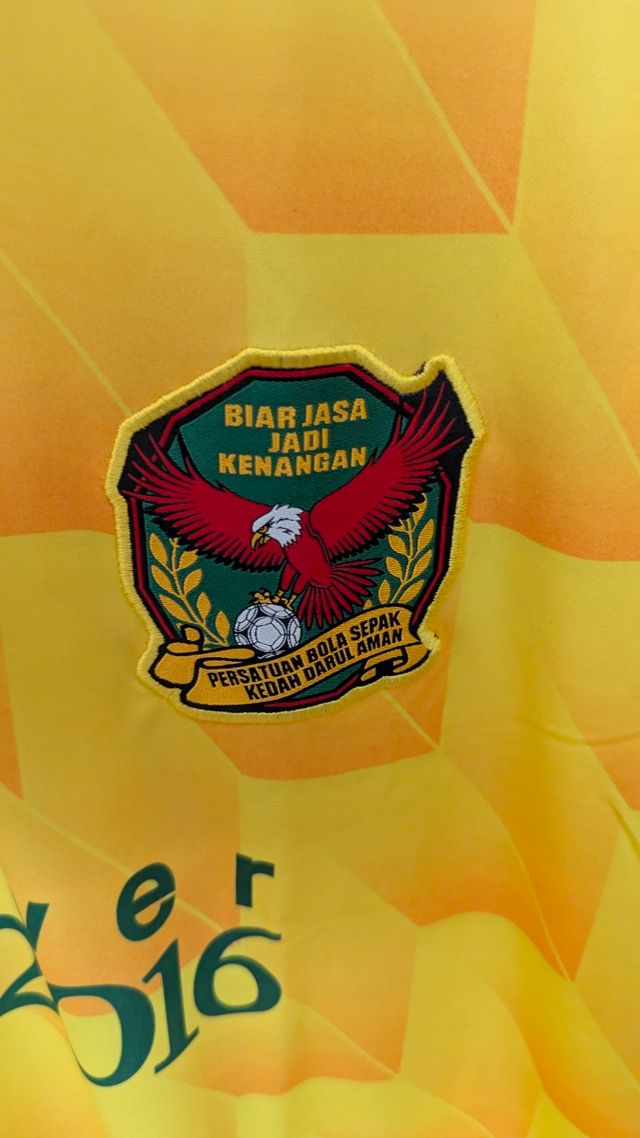 Camiseta Kedah FA 2016 - Talla M