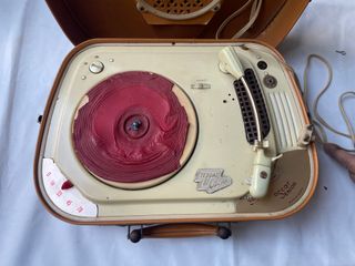Tocadiscos Vintage Portátil Tepraz Oscar