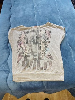 Camiseta dorada - Talla S