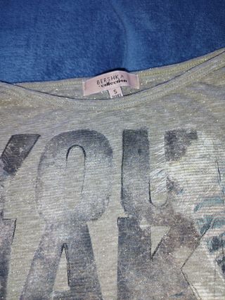 Camiseta dorada - Talla S