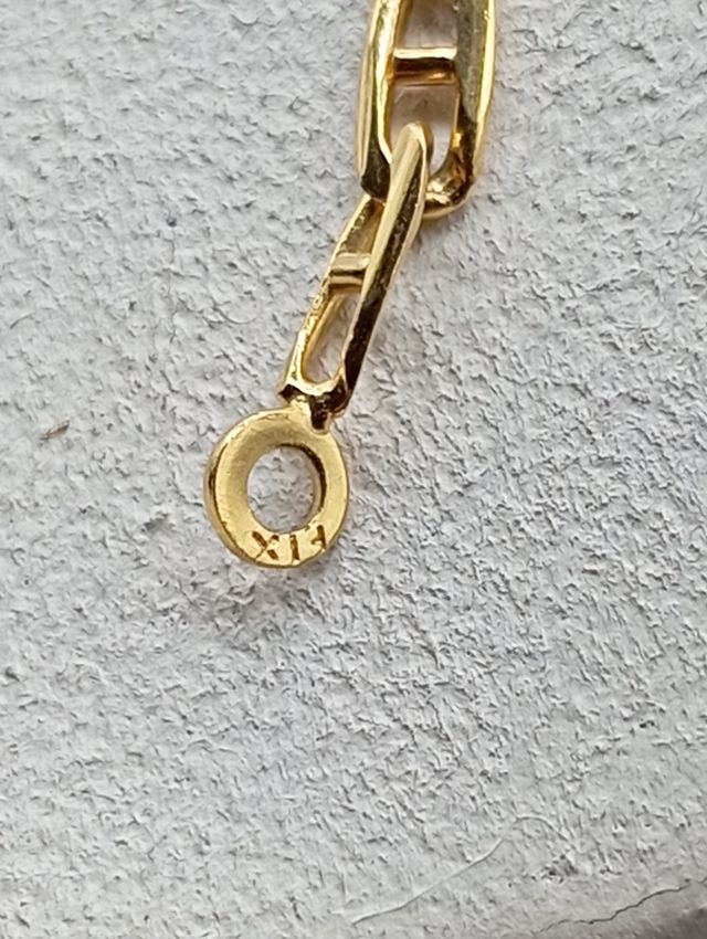 Cadenapara hombre en oro  FIX francesa