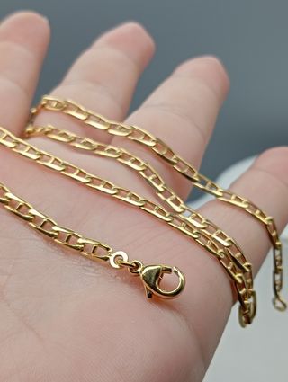 Cadenapara hombre en oro  FIX francesa