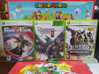 3 Juegos de  Xbox 360