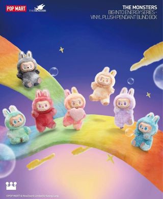 Labubu Big Into Energy Pop Mart con scontrino NEW