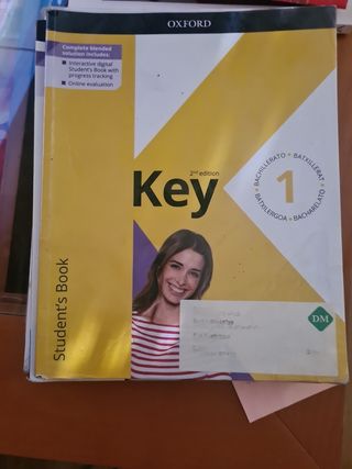 Key to Bachillerato 1. Student's Book. 2 Edition