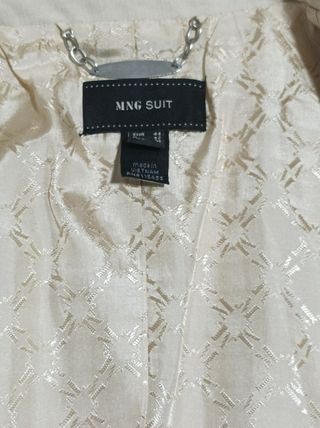Traje chaqueta beige MNG Suit - G