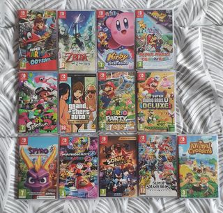13 Juegos Nintendo Switch