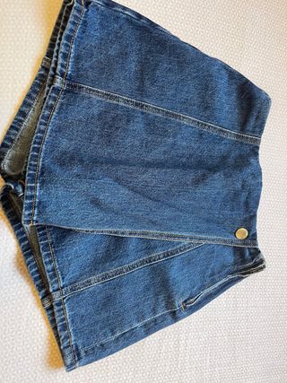 Falda vaquera azul