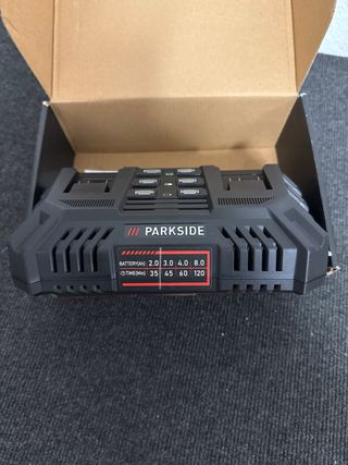 Cargador rápido Parkside 20V