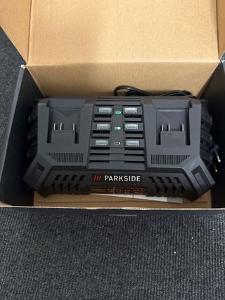 Cargador rápido Parkside 20V