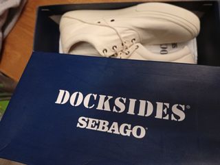 Zapatillas Sebago Docksides beige 44,5