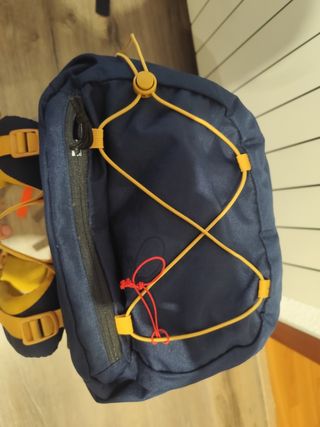 Mochila Quechua Forclaz 50 Azul-Amarilla