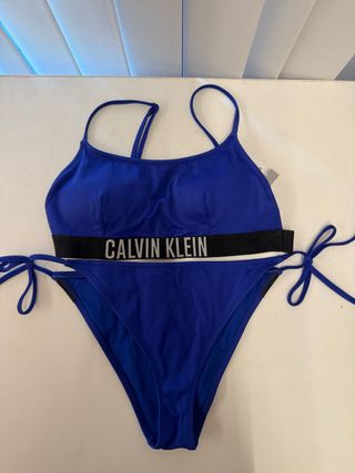 Bikini Calvin Klein azul