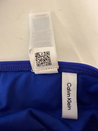 Bikini Calvin Klein azul