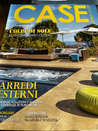 Rivista case stili design 3 giugno, luglio 17