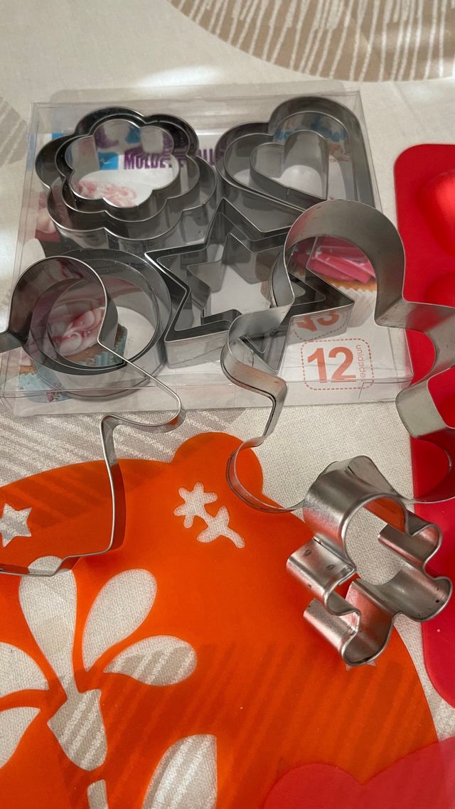 Moldes Galletas - 12 piezas